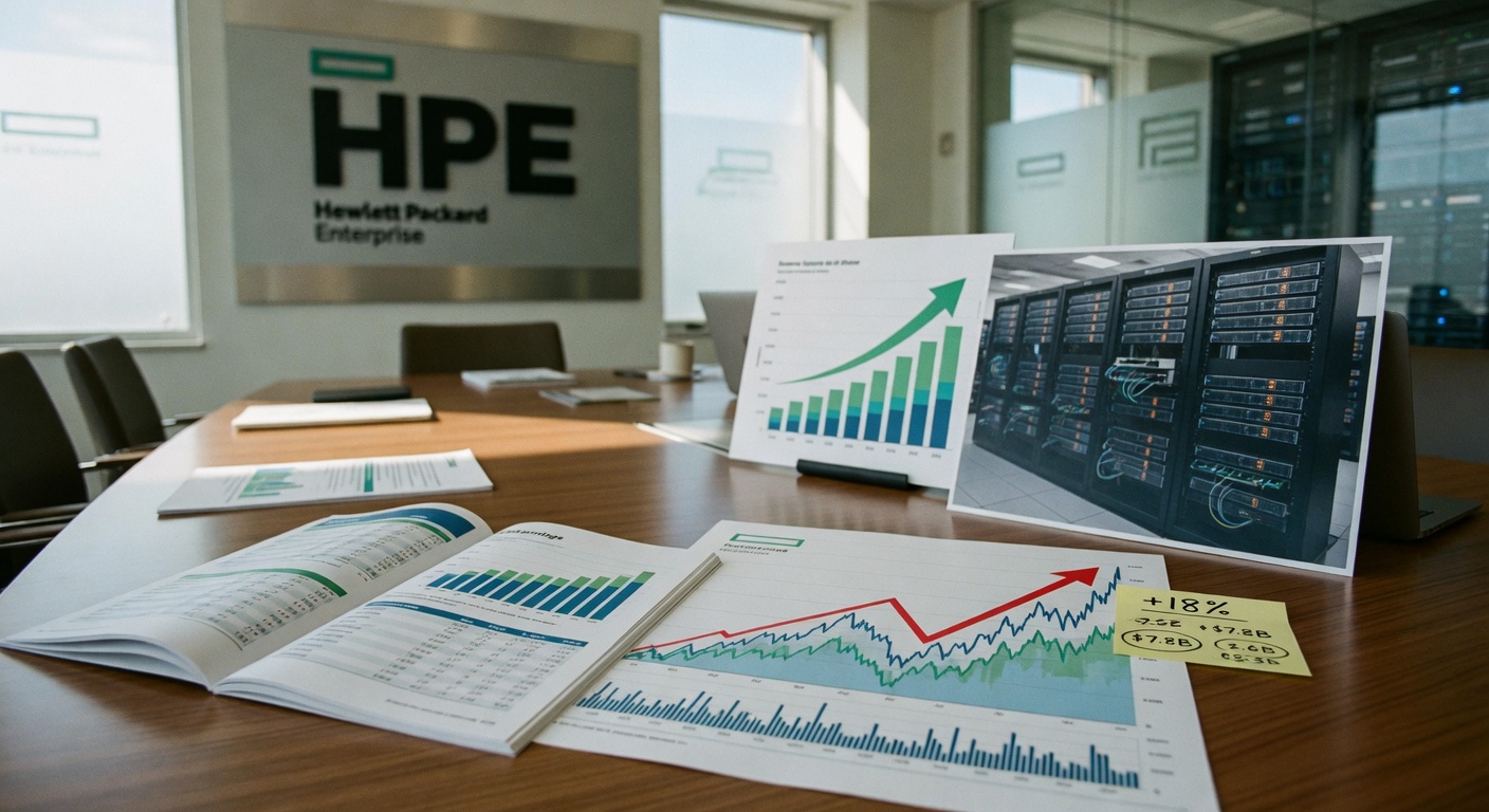 HPE Stock Surges on Earnings Beat and AI Demand