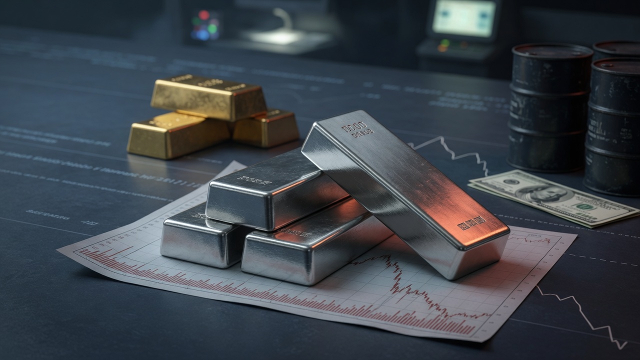 Silver Prices Drop Sharply on Geopolitical Volatility