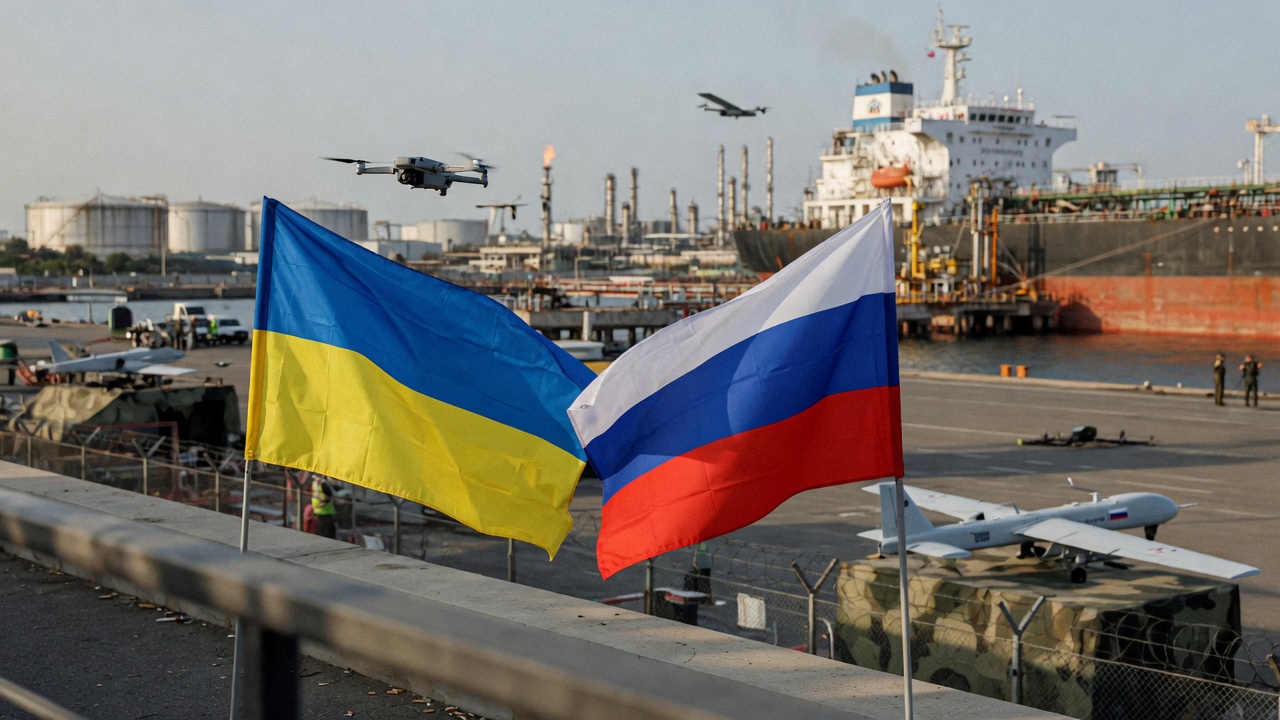 Ukrainian Drones Damage Russian Oil Tankers