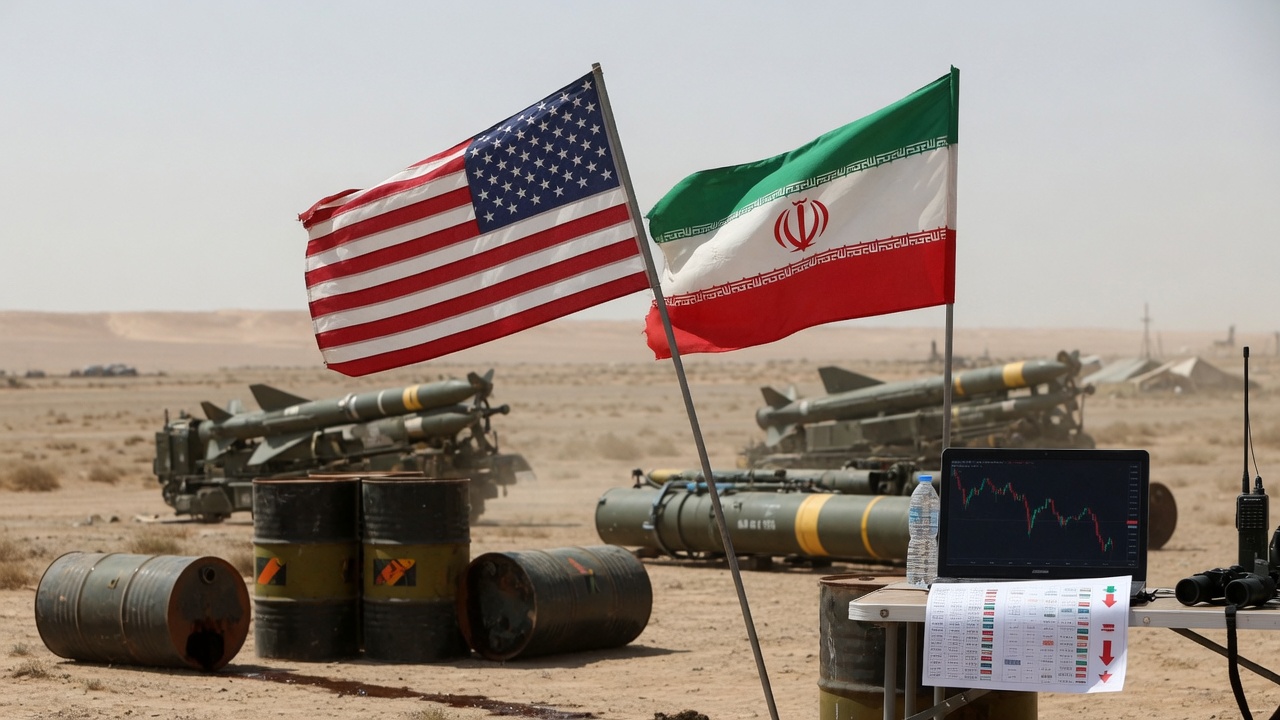 Oil Prices Surge Over 5% on US-Iran Conflict Escalation
